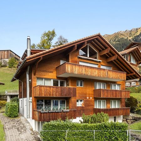 Apartment Goldenhorn Wengen Buitenkant foto