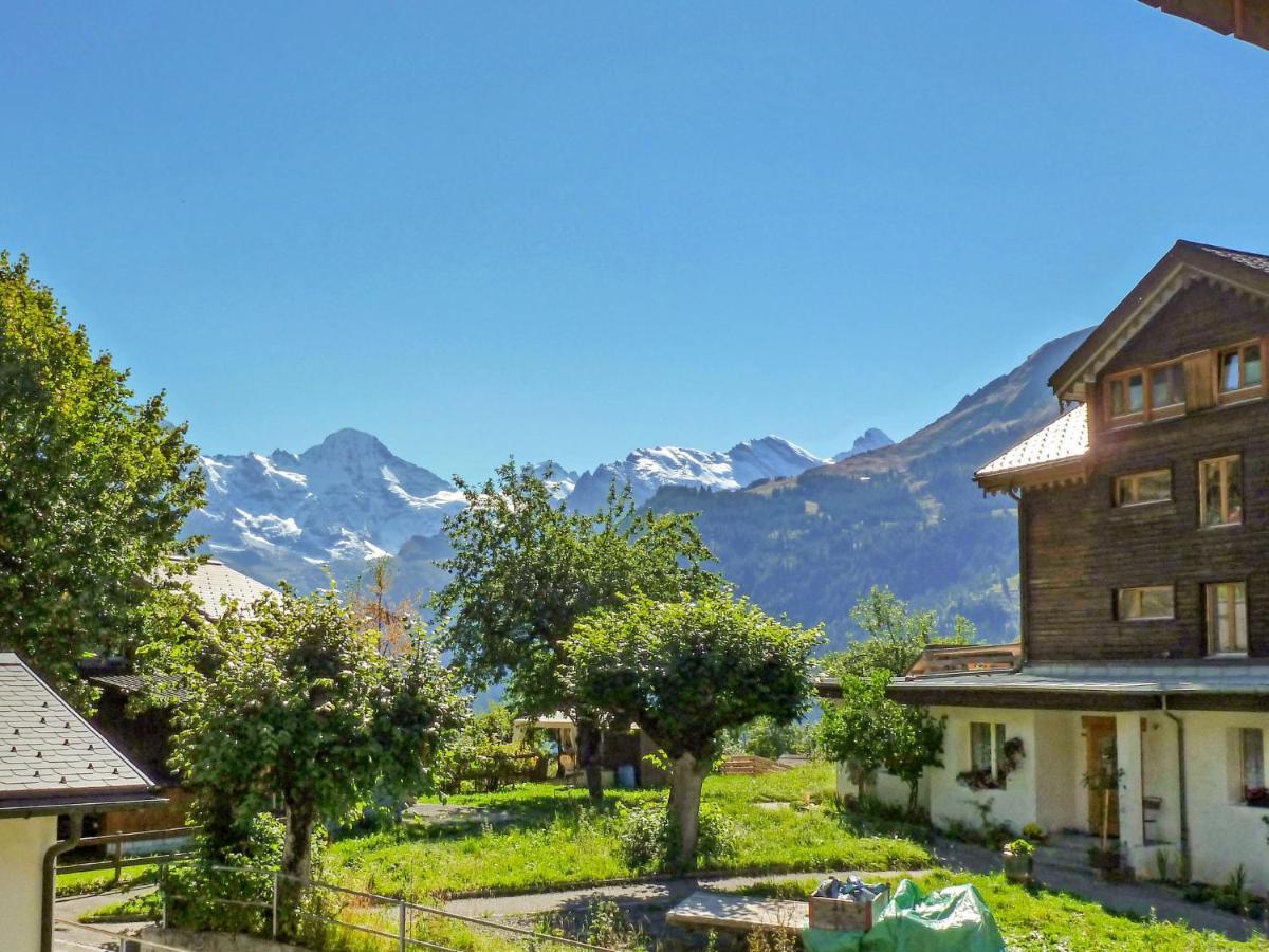Apartment Goldenhorn Wengen Buitenkant foto